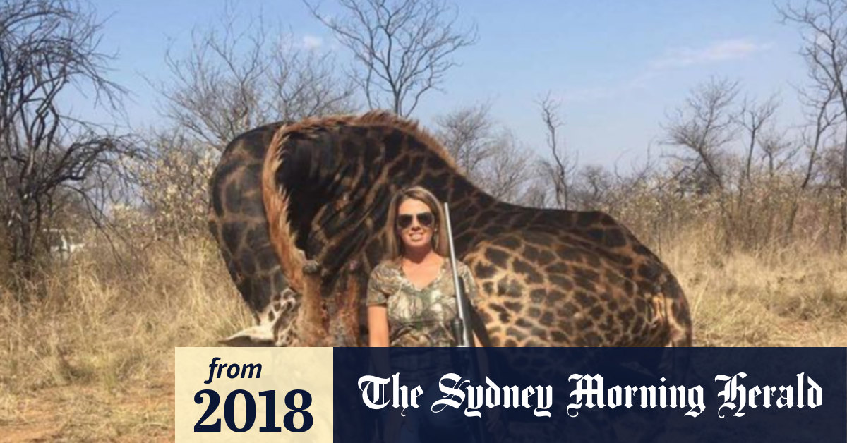 Tess Thompson Talley: Woman who shot 'rare giraffe' labelled a